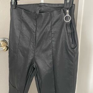 Faux Leather Leggings